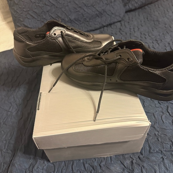 Prada Black Men's Sneakers - Picture 7 of 8